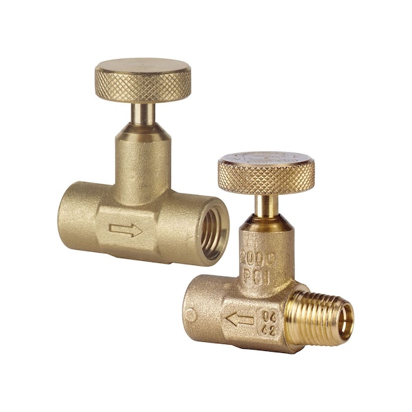 Needle valve (male x female).